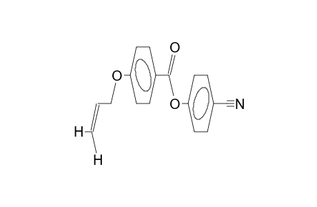 4-cyanophenyl 4-allyloxybenzoate