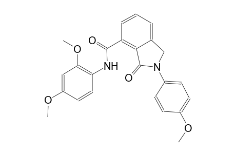 N-(2,4-dimethoxyphenyl)-2-(4-methoxyphenyl)-3-oxo-4-isoindolinecarboxamide