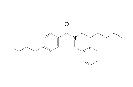 Benzamide, 4-butyl-N-benzyl-N-hexyl-