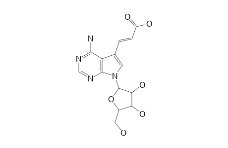(E)-5-(2-CARBOXYETHENYL)-TUBERCIDIN