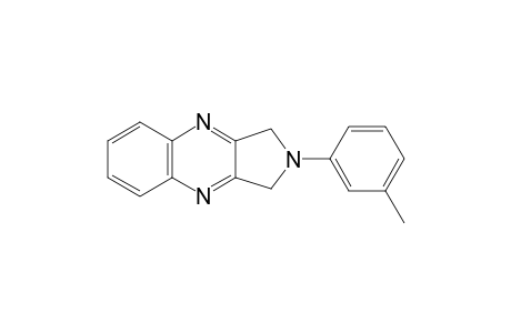 2-(3-Methylphenyl)-2,3-dihydro-1H-pyrrolo[3,4-b]quinoxaline