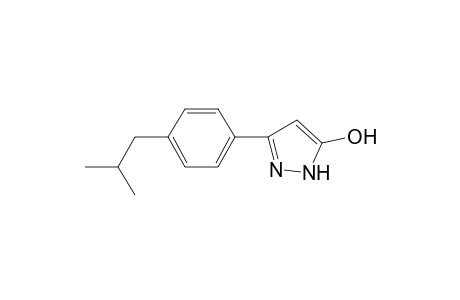 5-(4-Isobutyl-phenyl)-2H-pyrazol-3-ol