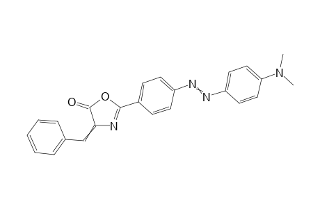 2-(4-{2-[4-(Dimethylamino)phenyl]-1-diazenyl}phenyl)-4-[1-phenylmethylidene]-5(4H)-oxazolone