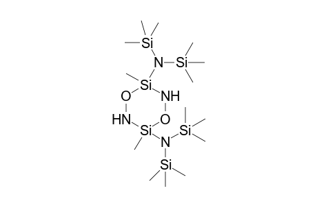 3,6-Bis(trimethylsilyl)amino-3,6-dimethyl-1,4-dioxa-2,5-diaza-3,6-disilacyclohexane