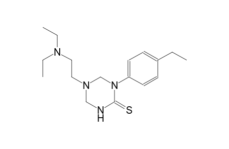 5-[2-(diethylamino)ethyl]-1-(4-ethylphenyl)tetrahydro-1,3,5-triazine-2(1H)-thione