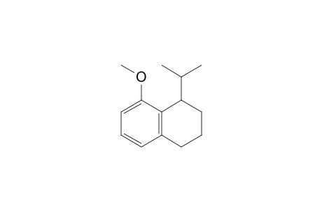 Naphthalene, 1,2,3,4-tetrahydro-8-methoxy-1-(1-methylethyl)-