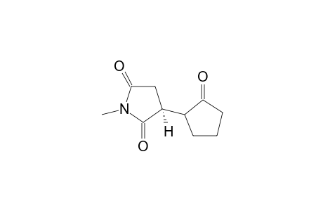 (3S)-1-methyl-3-(2-oxocyclopentyl)pyrrolidine-2,5-dione