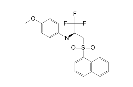 (-)-N2-(4-METHOXYPHENYL)-(2S)-1,1,1-TRIFLUORO-3-(1-NAPHTHYLSULFONYL)-2-PROPANAMINE