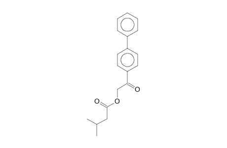 2-[1,1'-Biphenyl]-4-yl-2-oxoethyl 3-methylbutanoate
