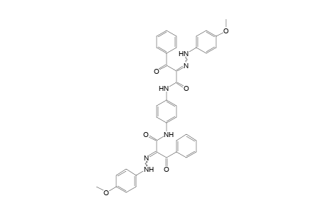 N,N'-(1,4-Phenylene)bis(2-(2-(4-methoxyphenyl)hydrazono)-3-oxo-3-phenylpropanamide)