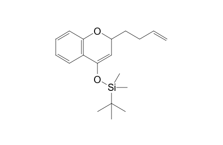 2-(3'-Butenyl)-4-(t-butyldimethylsilyl)oxy-2H-chromene