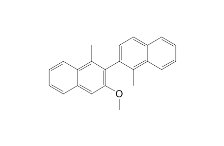 1,1'-Dimethyl-3-methoxy-2,2'-binapthalene