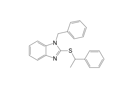 1-Benzyl-2-(1-phenylethylsulfanyl)benzimidazole