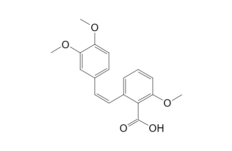 (Z)-2-Carboxy-3,3',4'-trimethoxystilbene