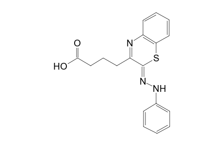 4-(2-Phenylhydrazono-2H-1,4-benzothiazin-3-yl)butanoic acid