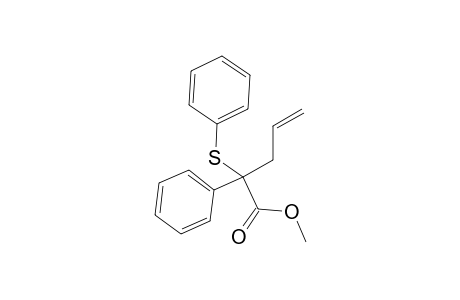 Methyl 2-Phenyl-2-(phenylthio)-1-pentenoate
