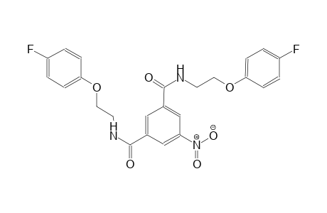 1,3-benzenedicarboxamide, N~1~,N~3~-bis[2-(4-fluorophenoxy)ethyl]-5-nitro-