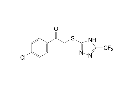 4'-chloro-2-{[5-(trifluoromethyl)-4H-1,2,4-triazol-3-yl]thio}acetophenone