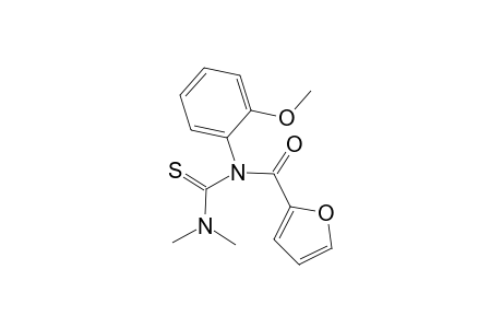 Thiourea, N-(2-furoyl)-N-(2-methoxyphenyl)-N',N'-dimethyl-