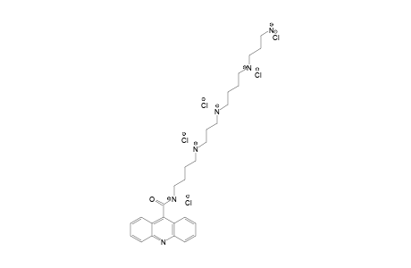 N(1)-(ACRIDIN-9-YL-CARBONYL)-1,6,10,15,19-PENTAAZANONADECANE-PENTAHYDROCHLORIDE