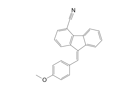 4-CYAN-9-(4'-METHOXY-PHENYL-METHYLIDENE)-FLUORENE