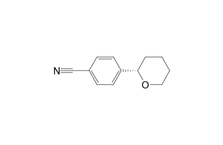 4-[(2S)-Tetrahydro-2H-pyran-2-yl]benzonitrile
