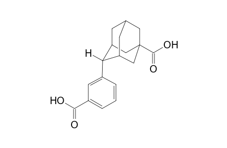 4-(3-Carboxyphenyl)-1-adamantanecarboxylic acid