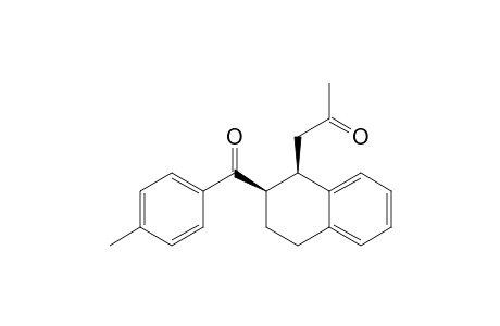 CIS-2-(4-METHYLBENZOYL)-1-(2-OXOPROPYL)-1,2,3,4-TETRAHYDRONAPHTHALENE