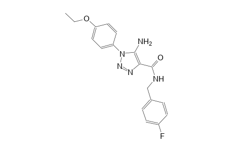 1H-1,2,3-triazole-4-carboxamide, 5-amino-1-(4-ethoxyphenyl)-N-[(4-fluorophenyl)methyl]-