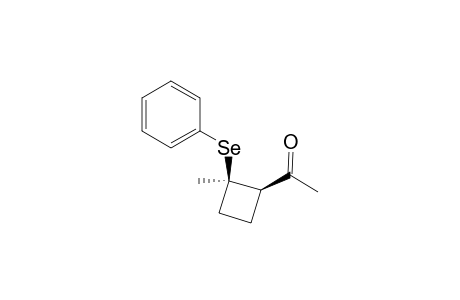 1-[(1R,2R)-2-methyl-2-(phenylseleno)cyclobutyl]ethanone