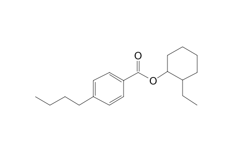 4-N-Butylbenzoic acid, 2-ethylcyclohexyl ester