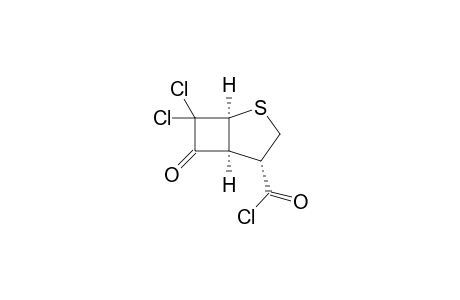 (1S,2R,5S)-6,6-dichloro-7-oxo-4-thiabicyclo[3.2.0]heptane-2-carbonyl chloride(Autogenerated)