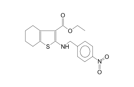 2-(4-nitrobenzylamino)-3-ethoxycarbonyl-4,5-tetramethylenothiophene