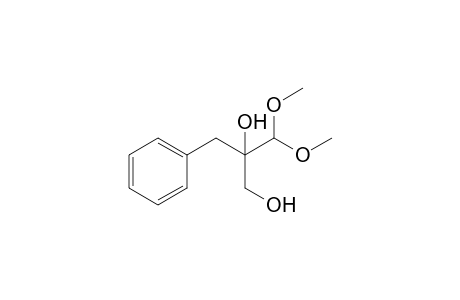 2-Benzyl-3,3-dimethoxy-1,2-propanediol