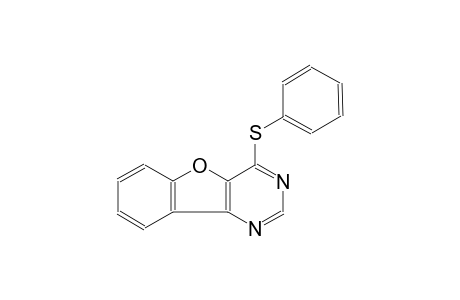 4-(phenylsulfanyl)[1]benzofuro[3,2-d]pyrimidine