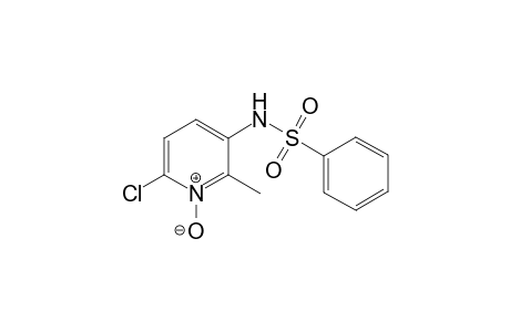 6-Chloro-2-methyl-3-(phenylsulfonyl)amidopyridin - 1-Oxide
