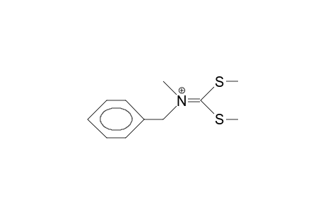 Bis(methylthio)-methane (N-benzyl-N-methyl)-iminium cation