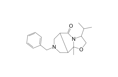 7-Benzyl-3-isopropyl-8b-methyloctahydro-5H-pyrrolo[3',4':3,4]pyrrolo[2,1-b][1,3]oxazol-5-one