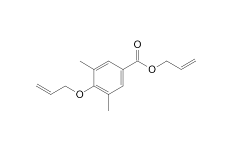 3,5-Dimethyl-4-prop-2-enoxybenzoic acid prop-2-enyl ester