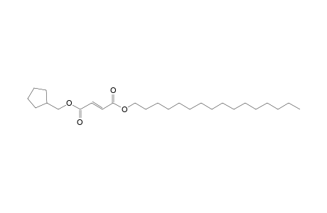 Fumaric acid, cyclopentylmethyl hexadecyl ester