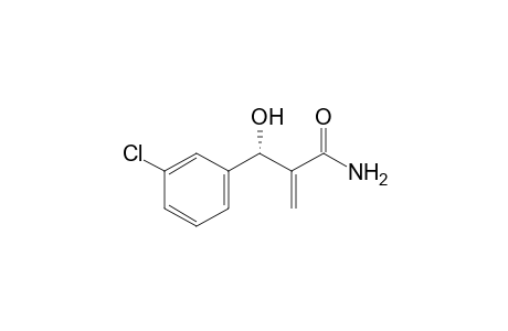 (3S)-(+)-3-Hydroxy-2-methylene-3-(3-chlorophenyl)propionamide