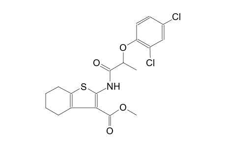 benzo[b]thiophene-3-carboxylic acid, 2-[[2-(2,4-dichlorophenoxy)-1-oxopropyl]amino]-4,5,6,7-tetrahydro-, methyl ester