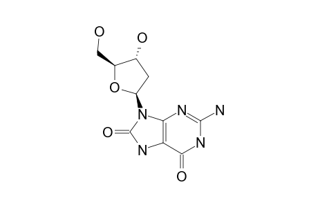 8-OXO-2'-DEOXYGUANOSINE;8-OXO-DG