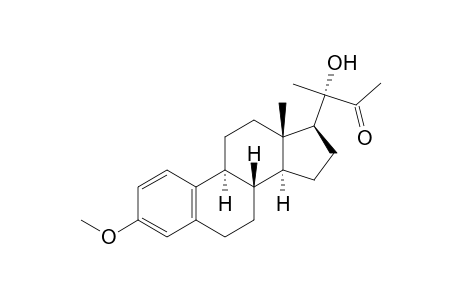 20S-Acetyl-20-hydroxy-3-methoxy-19-norpregna-1,3,5(10)-triene