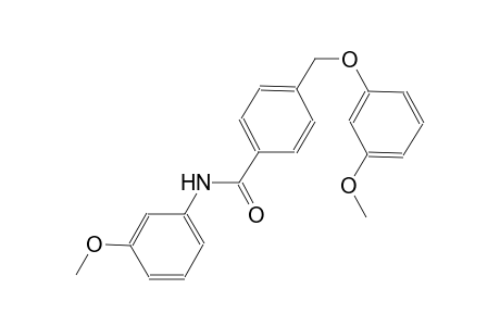 4-[(3-methoxyphenoxy)methyl]-N-(3-methoxyphenyl)benzamide