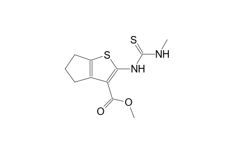 2-(3-Methyl-thioureido)-5,6-dihydro-4H-cyclopenta[b]thiophene-3-carboxylic acid methyl ester