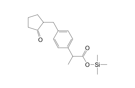 Trimethylsilyl 2-{4-[(2-oxocyclopentyl)methyl]phenyl}propanoate