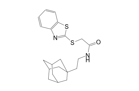 acetamide, 2-(2-benzothiazolylthio)-N-(2-tricyclo[3.3.1.1~3,7~]dec-1-ylethyl)-