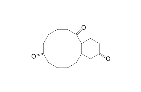2,5,10(1H)-Benzocyclododecenetrione, dodecahydro-