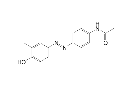 4'-[(4-hydroxy-m-tolyl)azo]acetanilide